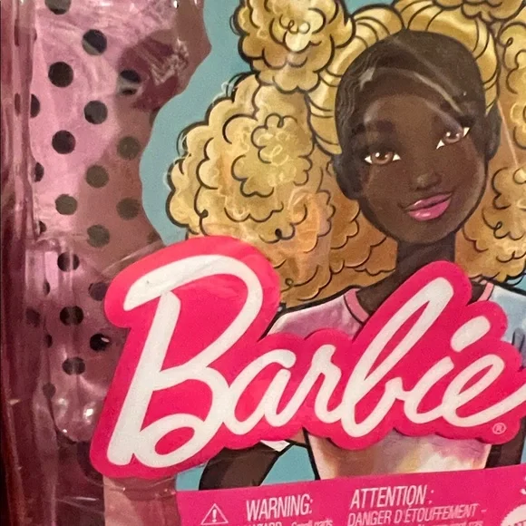 Barbie Doll with Curly Blonde Afro and Puffs NEW - Picture 5 of 9